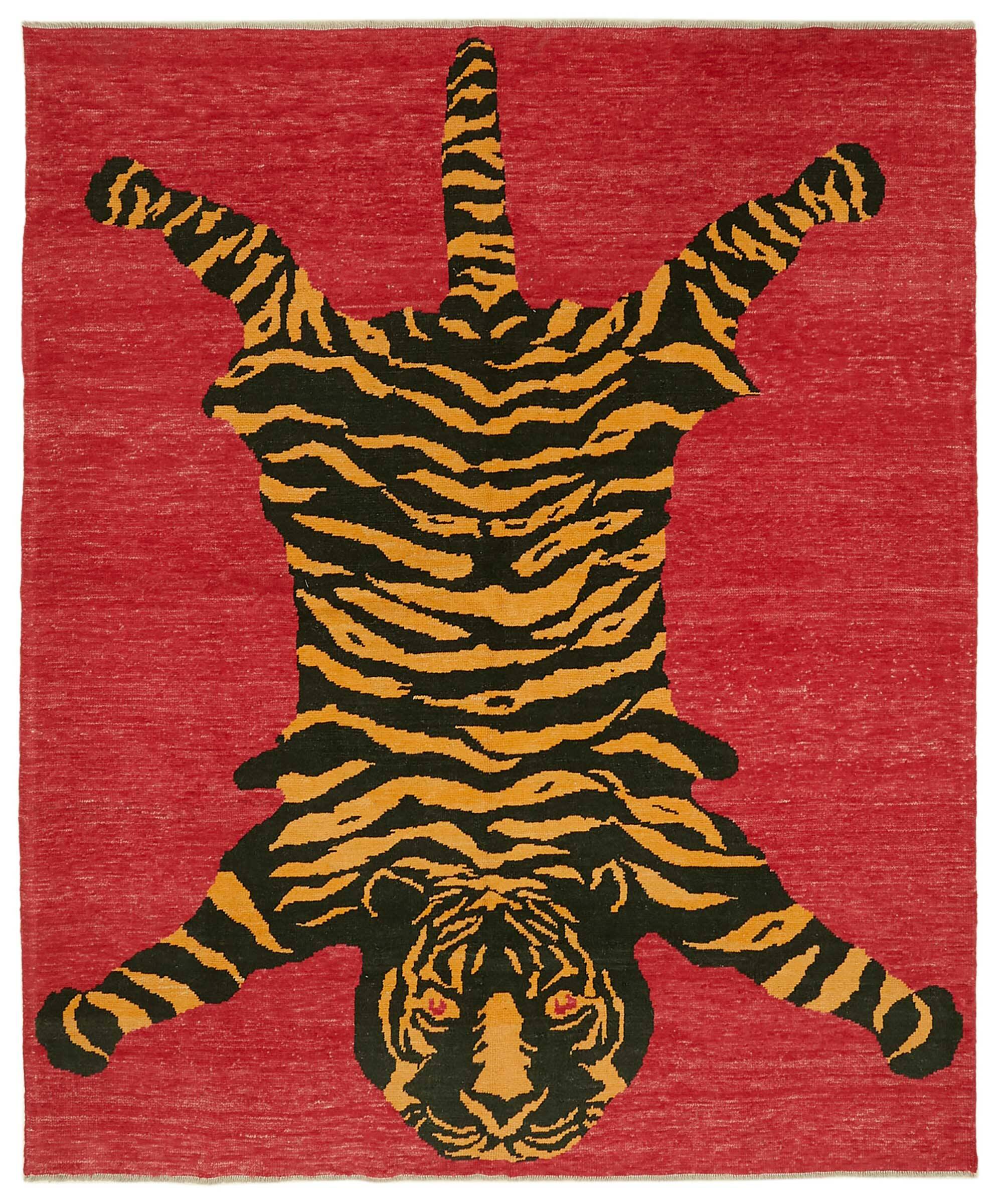 Turkish Handknotted Wool Tiger Rug  252 cm x 301 cm
