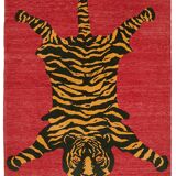 Turkish Handknotted Wool Tiger Rug  252 cm x 301 cm