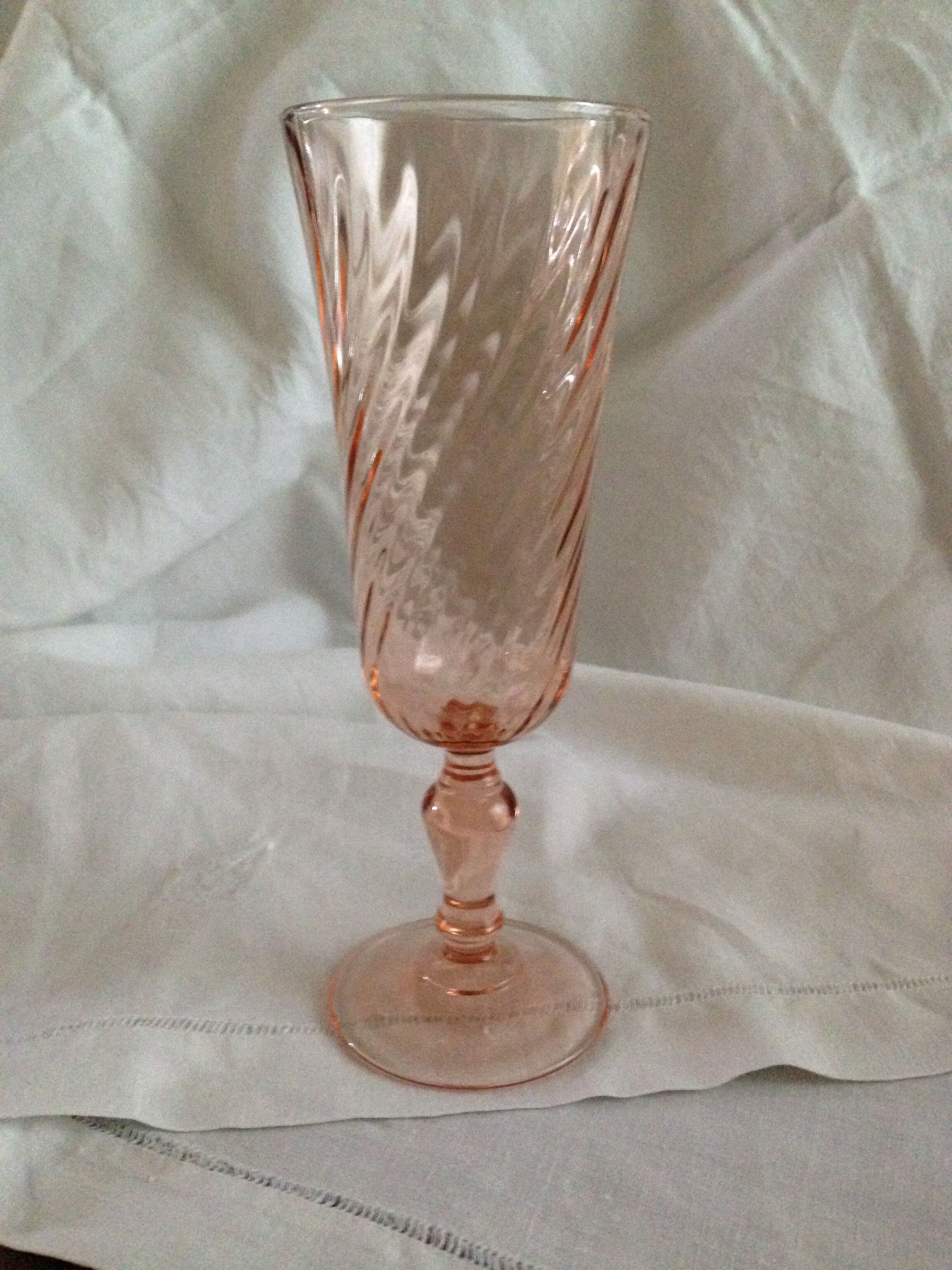 Lot de 6 flûtes à champagne Rosaline