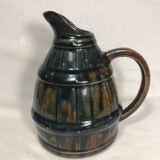 Pitcher Digoin 66 France vintage ceramic
