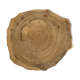 Free-form end wooden tray of Sweden