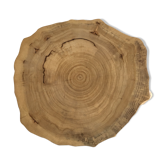 Free-form end wooden tray of Sweden