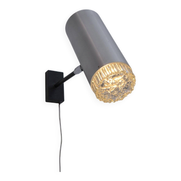 Spotlight wall lamp with bubble glass by Staff Leuchten, 1960s