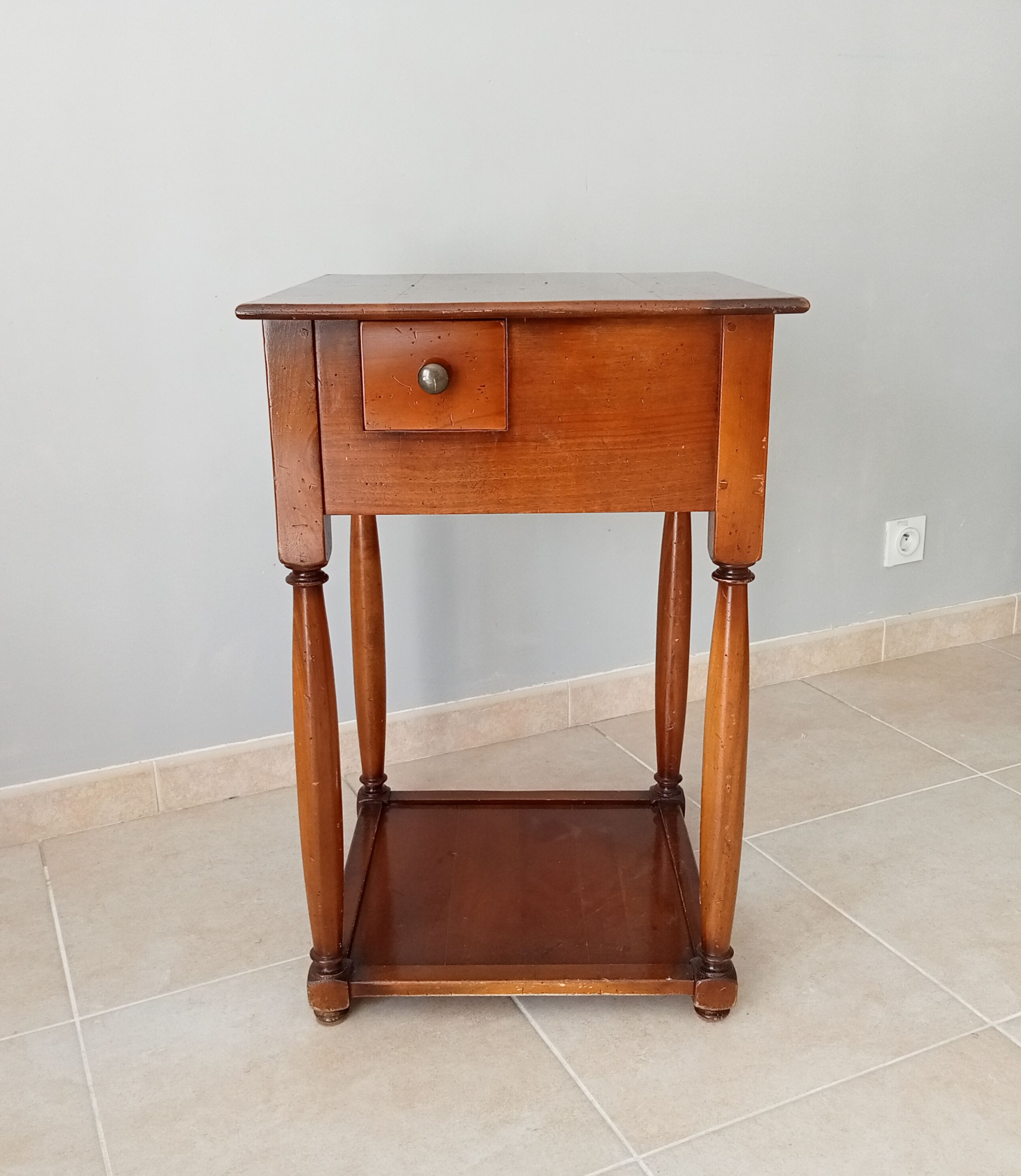 Vintage mahogany side table 50s