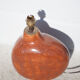 Paire de lampes terre cuite émaillé