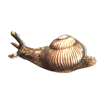 Escargot en argent massif