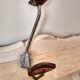 Old coat rack in metal and wood