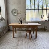 Ancienne table de ferme en chêne