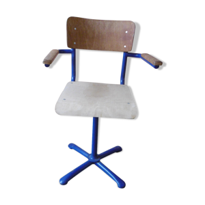Chaise d'atelier vintage