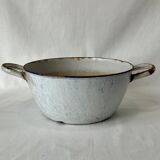 Old enamelled pot
