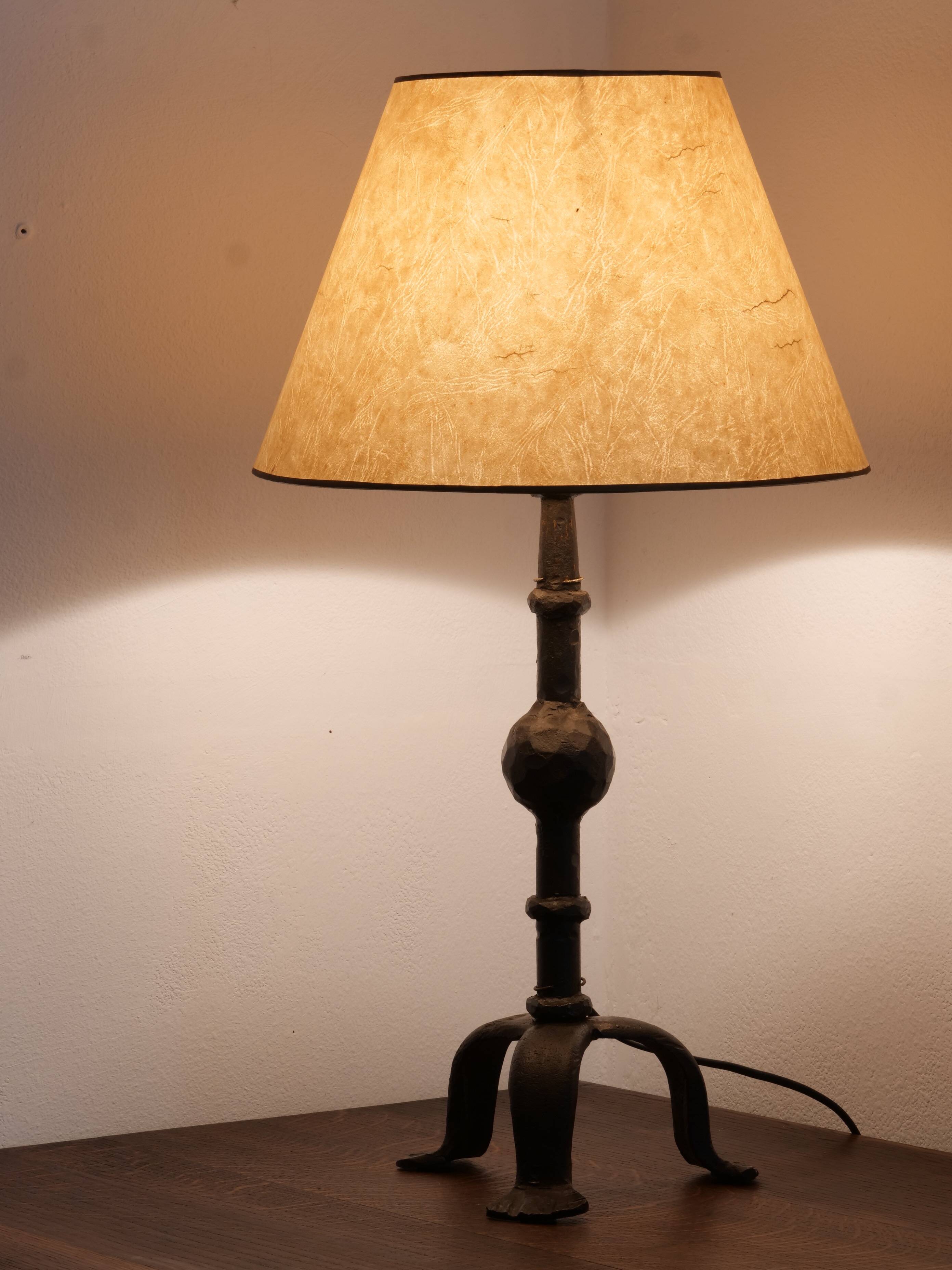 Wrought iron lamp deco Provençal castle