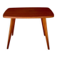 Table d’appoint vintage , pieds compas , circa 1960s