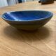 Blue ceramic cup