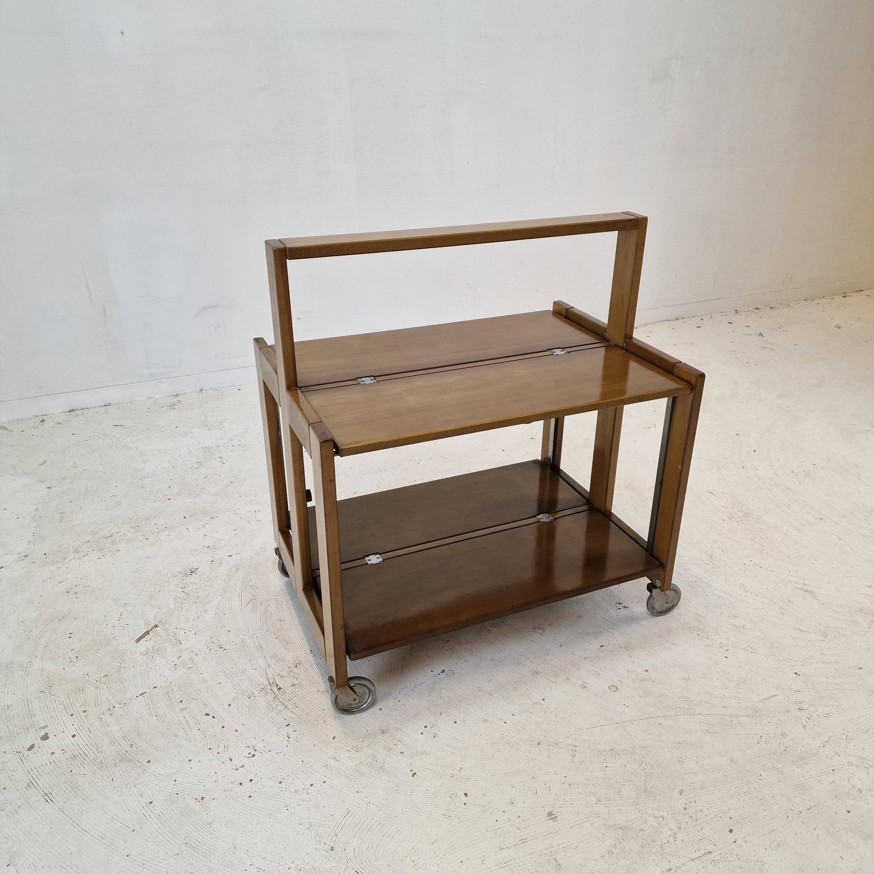 Italian Folding Trolley by Carrello Tobia for Ciatti Brevettato, 1960's