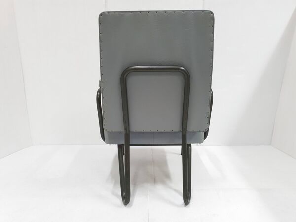 Fauteuil Picardie de Jacques Hitier pour Tubauto, 1950