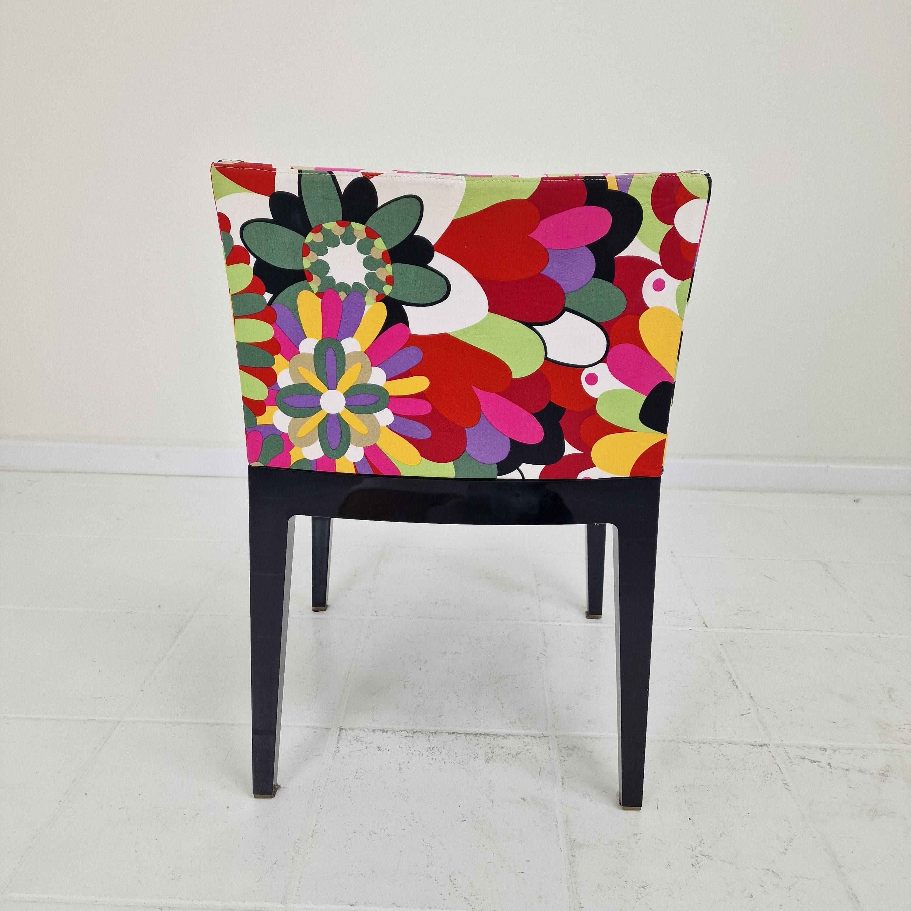 Kartell “Mademoiselle” chair in Missoni fabric by Philippe Starck, Italy