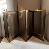 brass fire shield