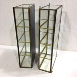 Pair of showcases