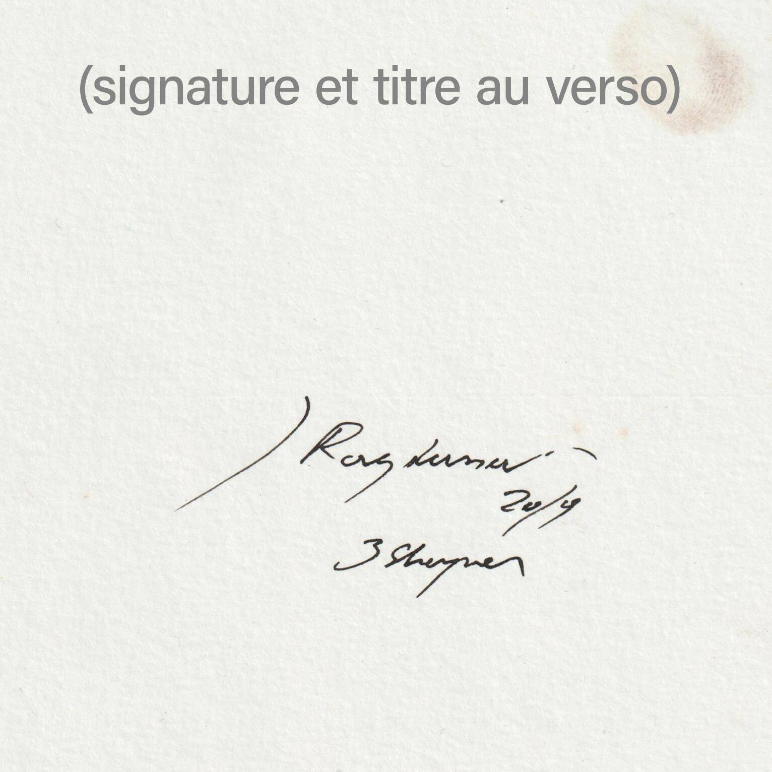 Dessin original de J. Rodgussar – Encres sur papier