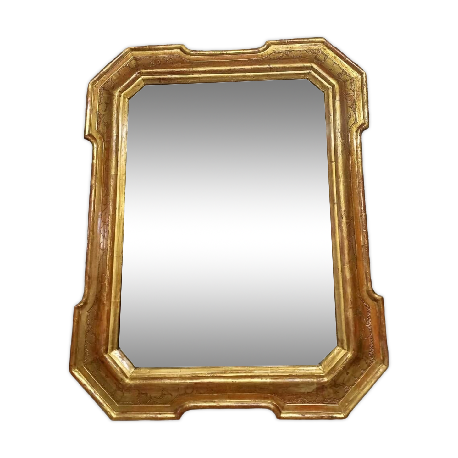 19th century mirror 69 x 54