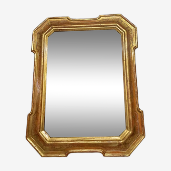 19th century mirror 69 x 54