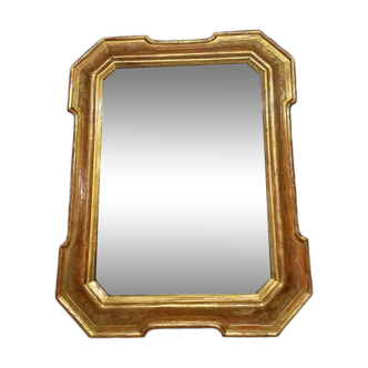 19th century mirror 69 x 54