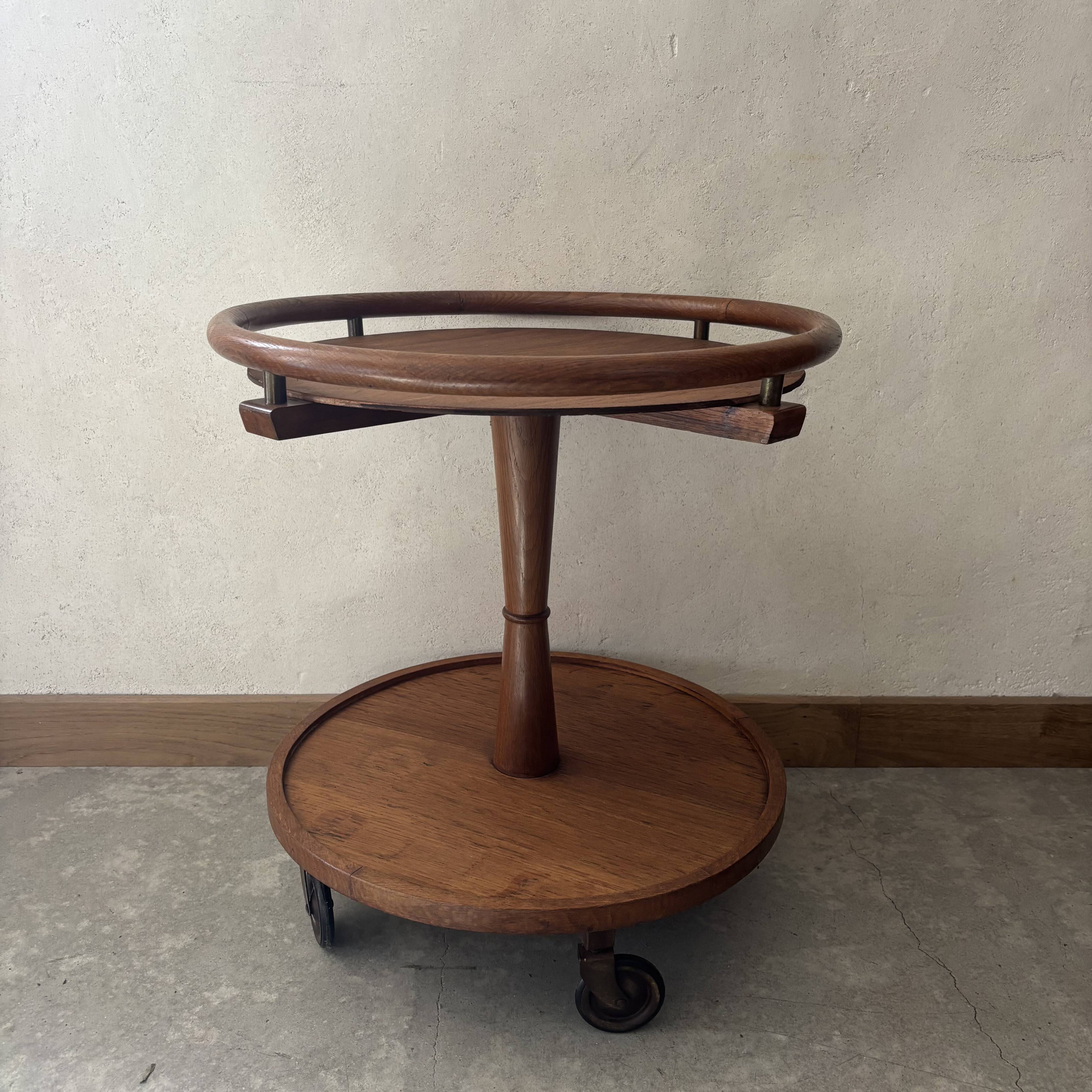 Wooden dessert table