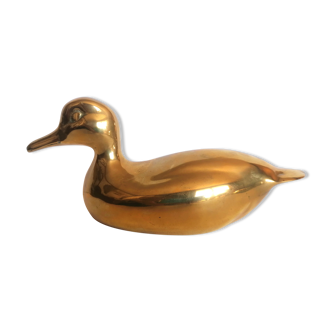 Massive brass duck