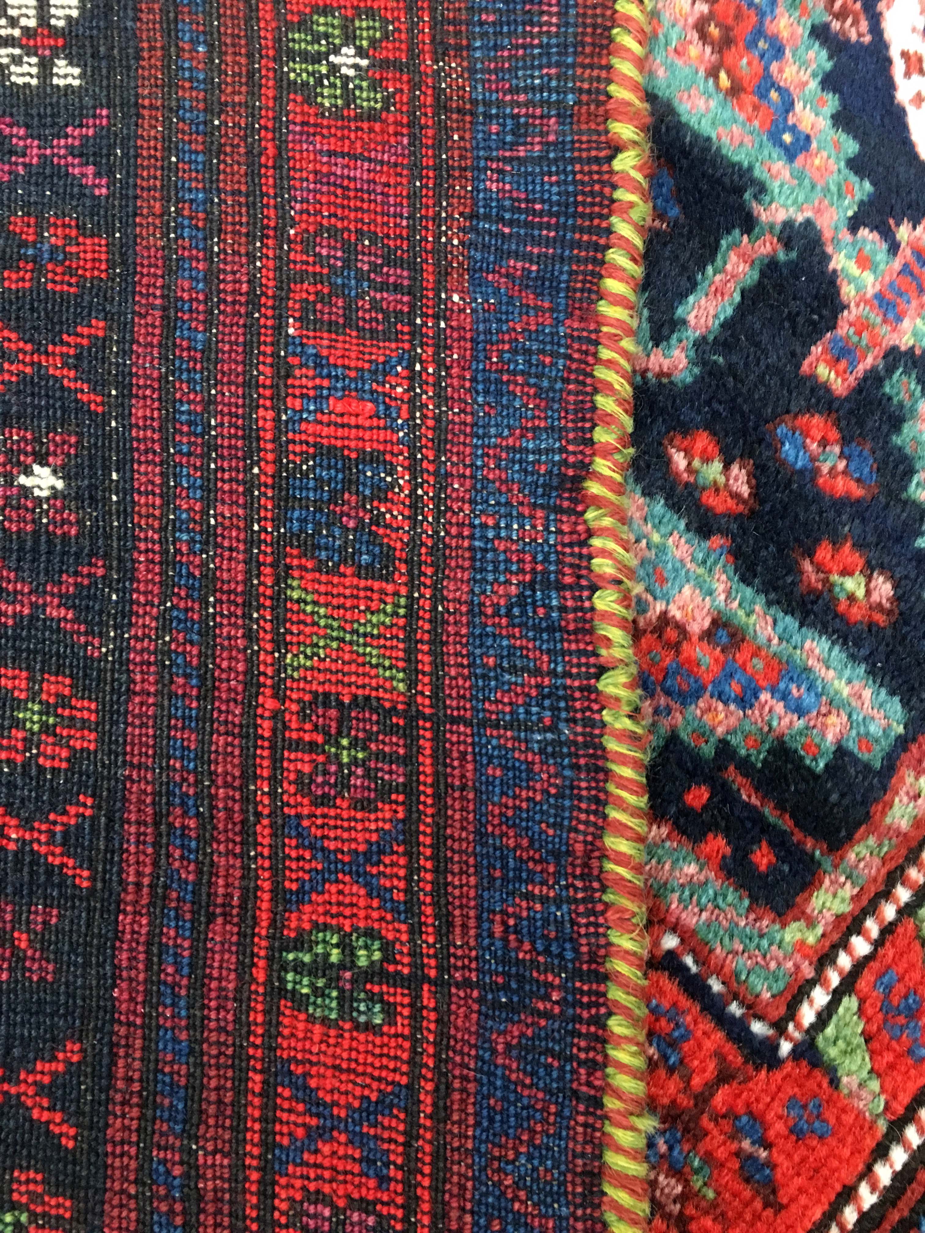 Amazing Persian hand made rug: Afshar 245 x 150 cm around 1930