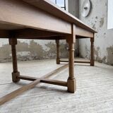 XXL solid oak table 3m2