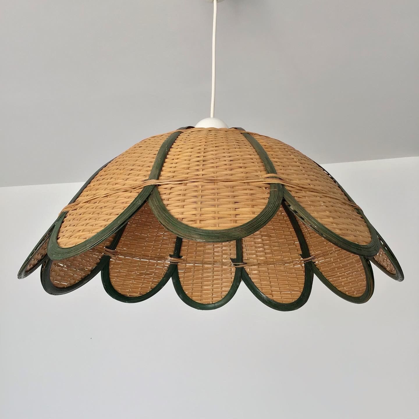 Rattan hanging