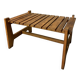 Vintage Pine Coffee Table, Reconstruction Period, Brutalist Design