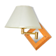 Lampshade wall lamp with a movable arm, France 1970s