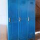 Industrial metal cloakroom