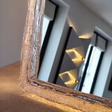 Backlit lucite mirror from the 70s