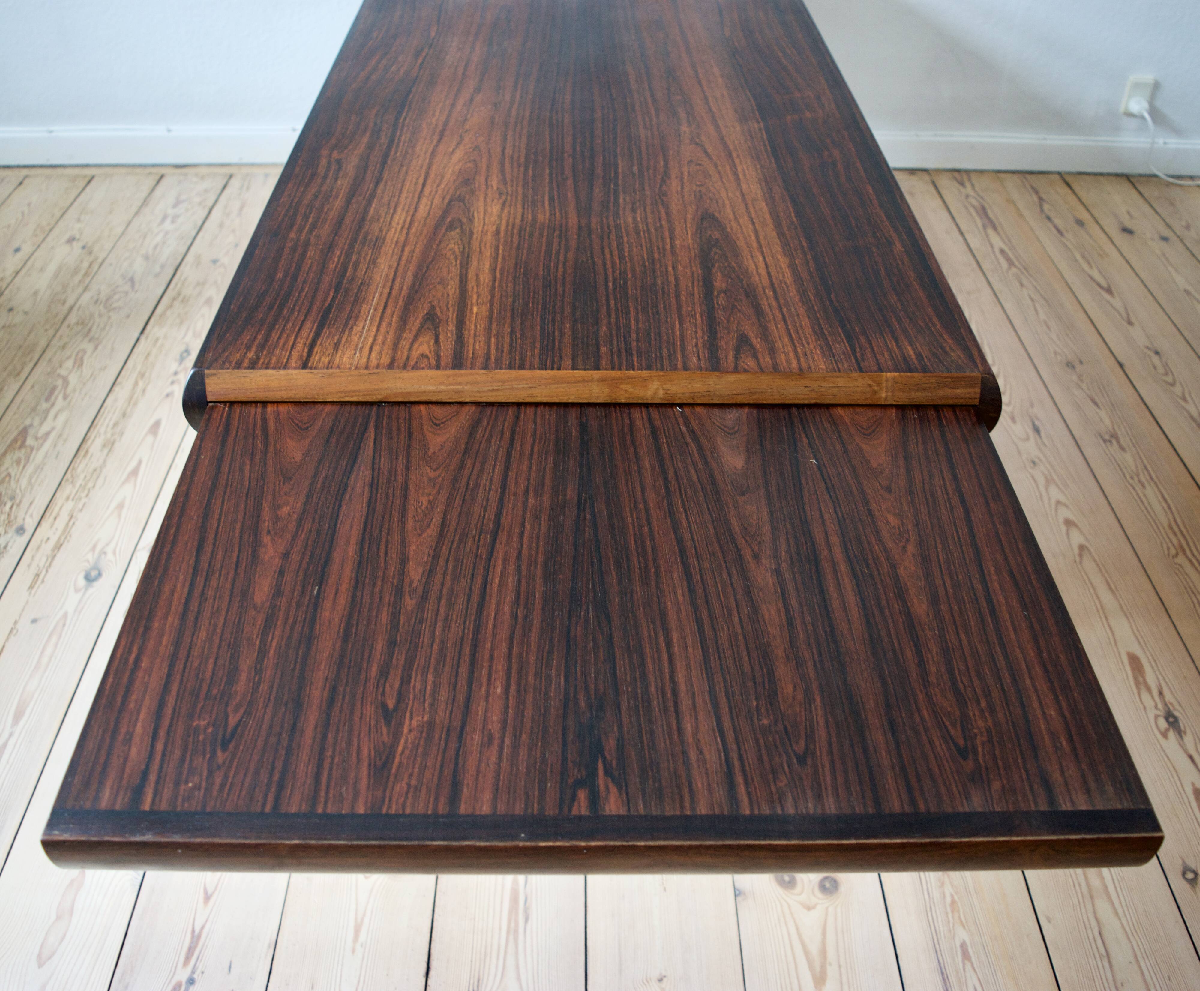 Vintage Brazilian Rosewood Coffee Table by Johannes Andersen for CFC Silkeborg