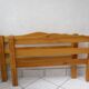Two pine headboards