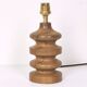 Lampe bois et corde