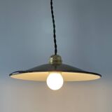 Suspension in old enameled sheet metal (x2)