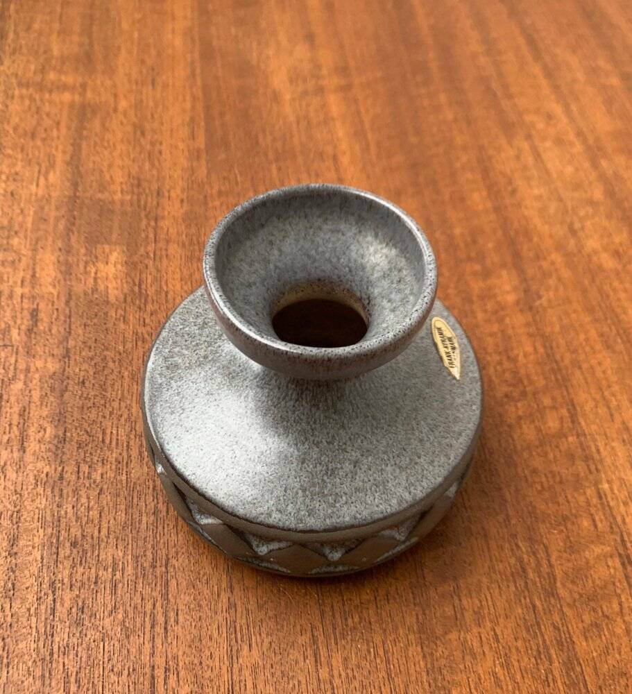 Danish studio pottery vase by Frank Keramik, mid-century, 1960s.