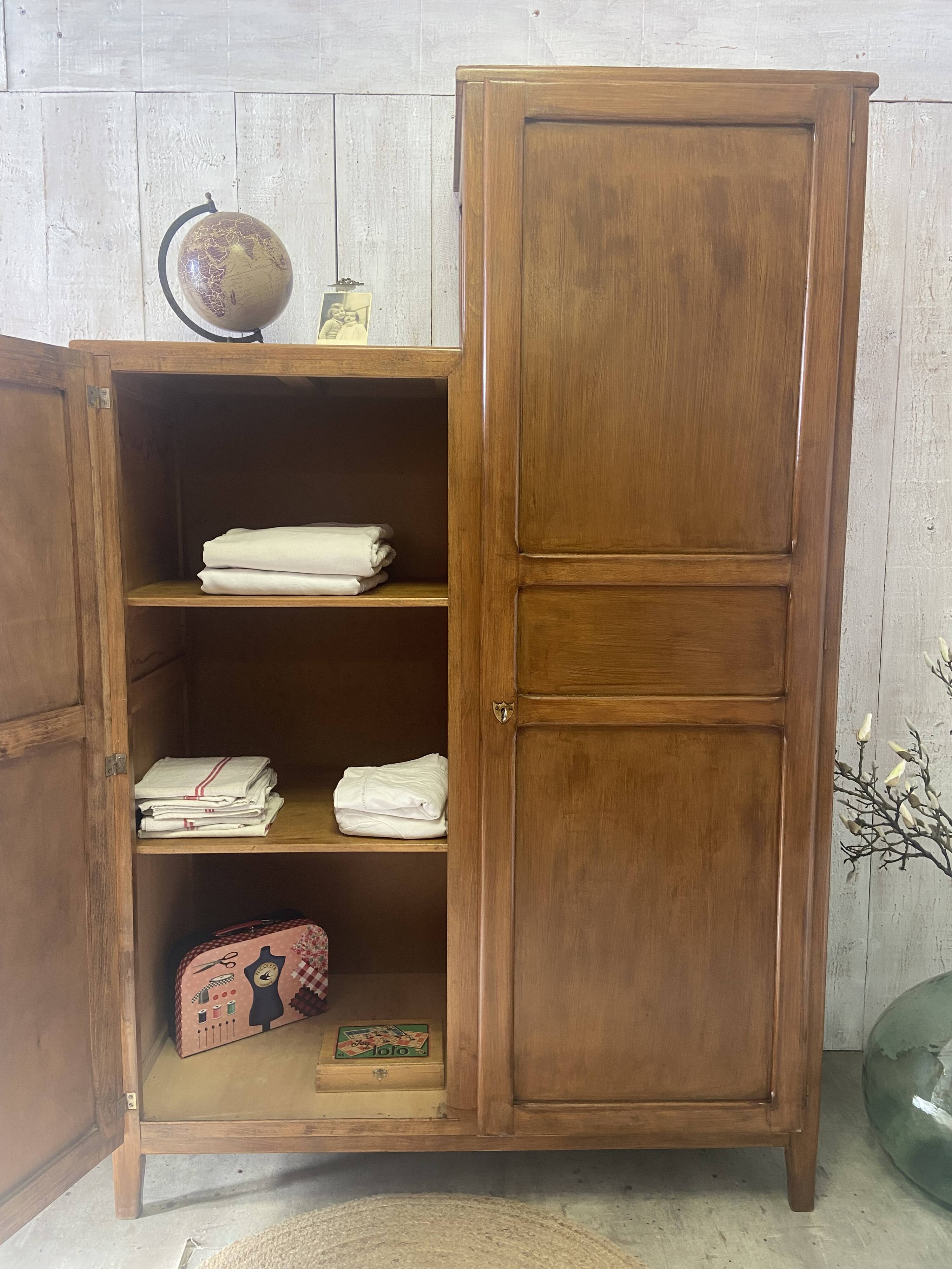 Vintage asymmetrical wardrobe