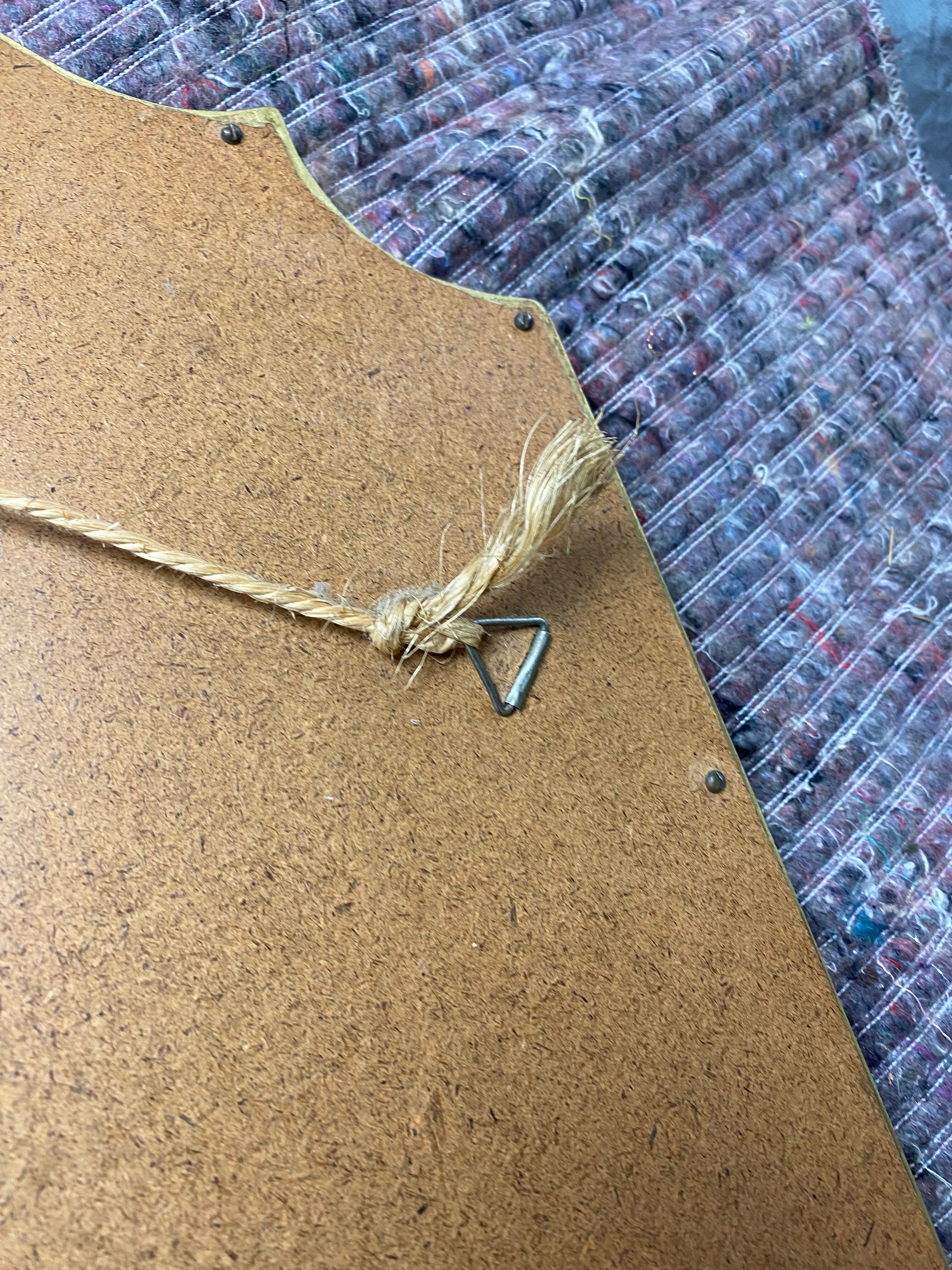 Vintage golden mirror