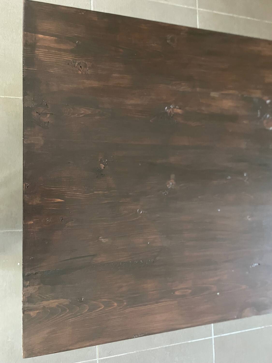 Low farmhouse table