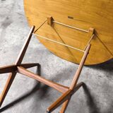 Vintage Scandinavian extendable teak table from the 1970s.