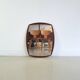 Miroir en bois de teck