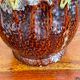 Large vase style Vallauris pistachio