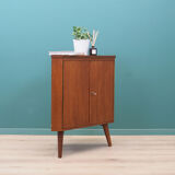 Teak corner buffet, Danish design, 1970s, made in Denmark