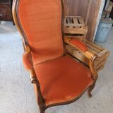 Deux fauteuils type Voltaire