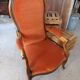 Two Voltaire type armchairs