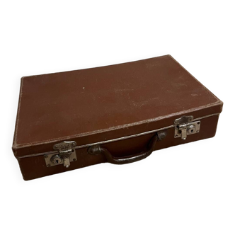 Vintage cardboard suitcase 1940/50